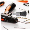 TEHAUX 5pcs Drill Wire Brush Durable Abrasive Wheel Brushes for