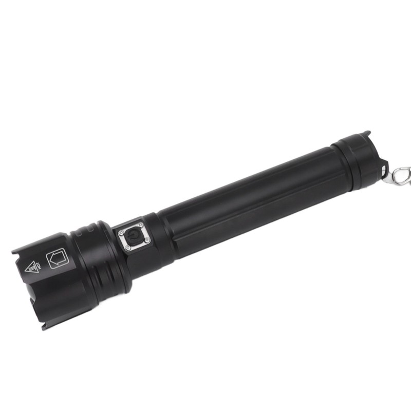 10000LM LED Flashlight USB Rechargeable Portable Adjustable Brightness Waterproof Zoom