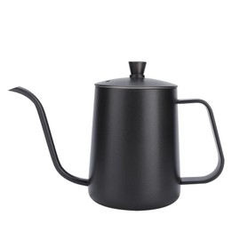 Coffee Kettle for Stove Top Premium Gooseneck Kettle, Pour Over Coffee Kettle, Tea Pot Stovetop Teapot, Hot Water Heater for Camping Home Kitchen, Stainless Steel Small 350 ml/11 Oz