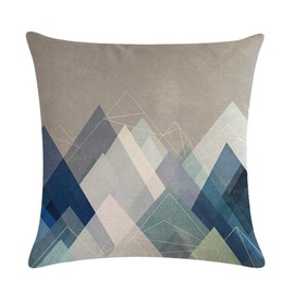 VIGVOG Waterproof Throw Pillow Covers Decorative Floral Printed Cushion Cover Outdoor Indoor Pillow Case 18 X 18 Inch Set of 4 (Waterproof-5, 18 X 18 Inch) (Waterproof-5)