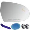 EAP Passenger Side Mirror Glass Compatible with Kia Niro 2017-2022,