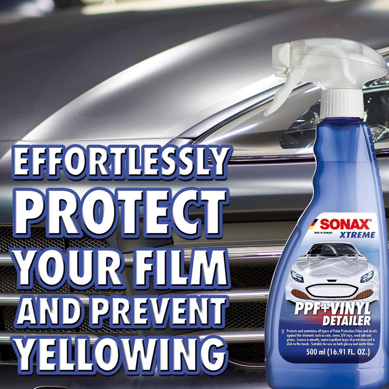 SONAX PPF + Vinyl Detailer | Protection & Maintenance for