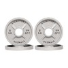 Deep Dish 2-Inch Olympic Cast Iron Weight Plates with E-Coating