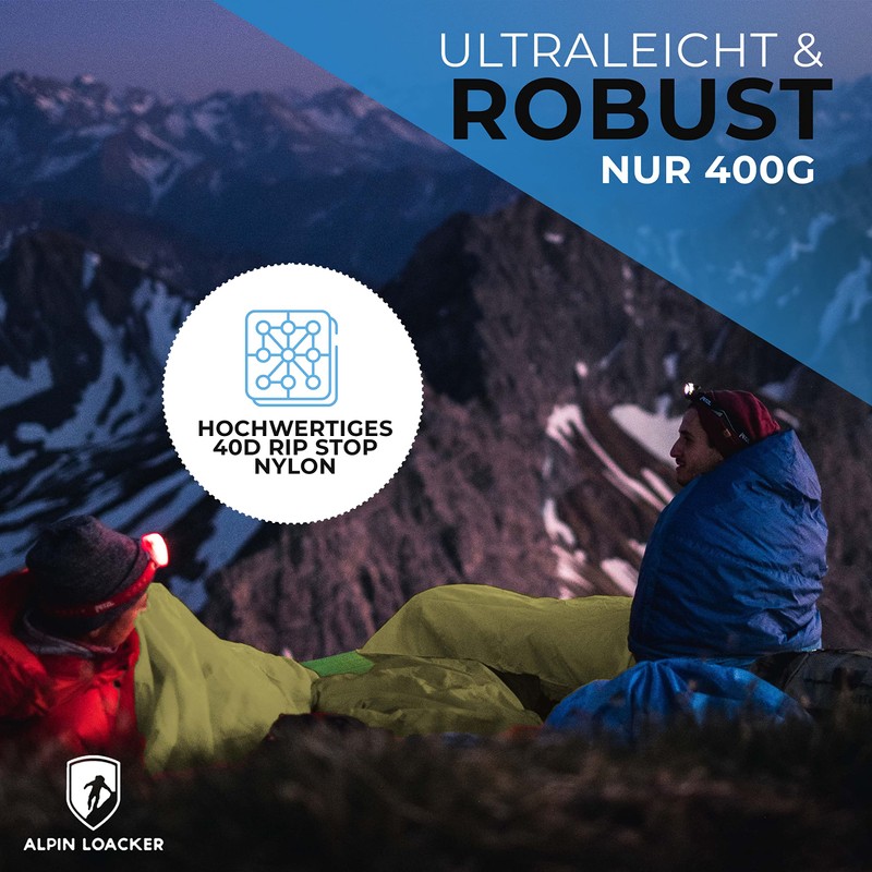 Alpin Loacker Bivvy Bag Waterproof & Ultralight I Breathable Sleeping