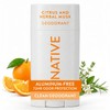 Native Desodorante nativo – desodorante natural, Cítricos y almizcle de