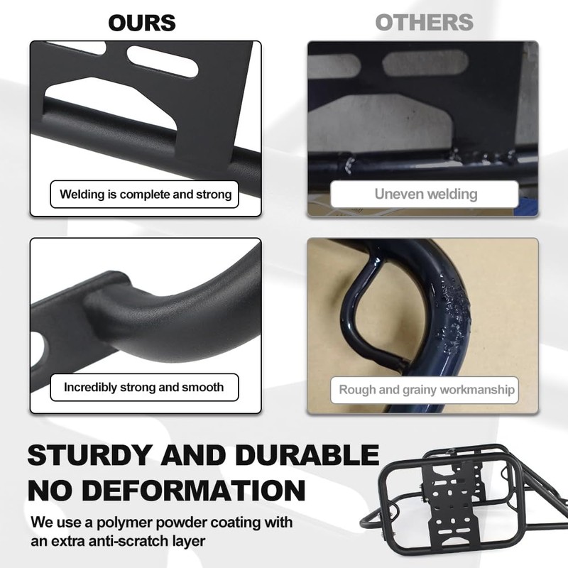 Xitomer Motorcycle Pannier Racks, Fit for TW200 2024 2023 2022
