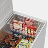 blitzlabs Chest Freezer Organizer Bins, Deep Freezer Basket Storage Rack