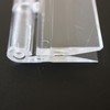 Pack of 5 Transparent Clear Plastic Acrylic 100mm Continuous Piano