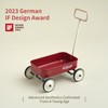 PULA-Wild 2-in-1 Kids' Pull-Along Wagon Toddlers Push Walker for 2.5-8