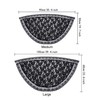 2 Pieces Floral Lace Veils Head Covering Latin Mass Mantilla