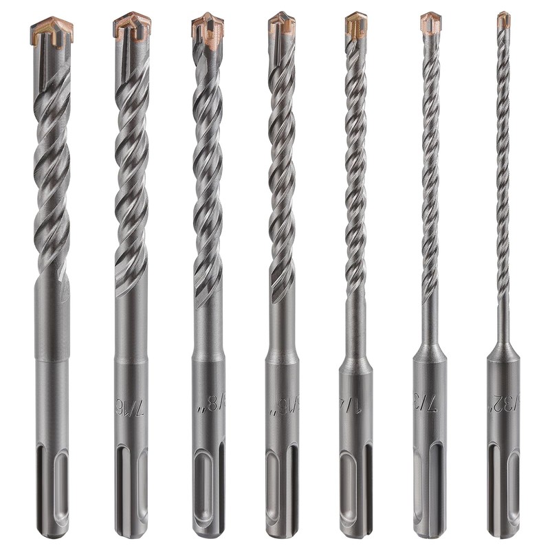 Wensilon Extra Long Hammer Drill Bit - 1pcs 1" X