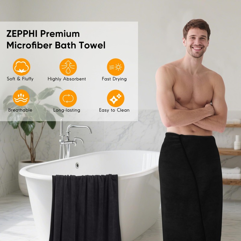 Zepphi Bath Towel Large