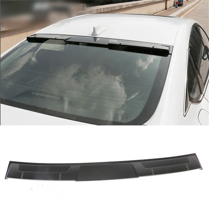 Unbranded For Honda Accord 08-22 Glossy Black Rear Window Roof