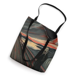 The Scream in Contemporary Style Expression Art Tote Bag