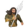 DC Aquaman Bust Bank, 4", Multicolor