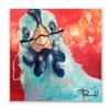 Stupell Industries Stylishly Appalled and Painterly Chicken Art, 12 x