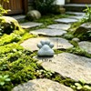 Resin Cat Paw Decorative Stone, Outdoor Garden Lawn Ornament