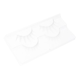 Gatuida Handmade 2 Pairs False Eyelashes for Women Soft Fiber Eyelash Set Eye Beauty Lashes for Makeup Suitable for Daily Wear and Special Occasions