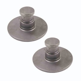 Mytee Products Kingpin Weld On for 5th Wheel Trailer 0.38" Made in USA (2 Pack)