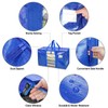 BALEINE 4-Pack Oversized Moving Bags with Reinforced Handles, Heavy-Duty Storage