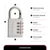 Master Lock 643D Set Your Own Combination Padlock, 1 Pack,