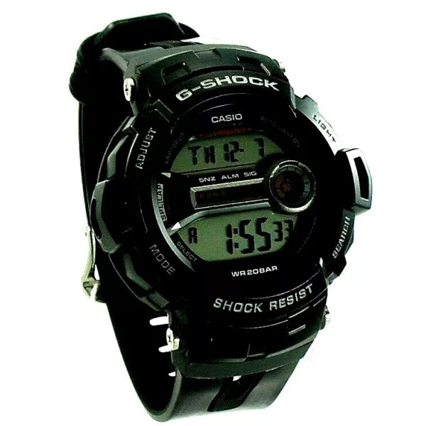 Casio X-LARGE CASIO G-SHOCK BLACK X-LARGE WATCH GD200-1 FIBERGLASS EMBEDDED