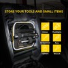 RERPRO Center Console Organizer Storage Compatible with 2018-2025 Jeep Wrangler