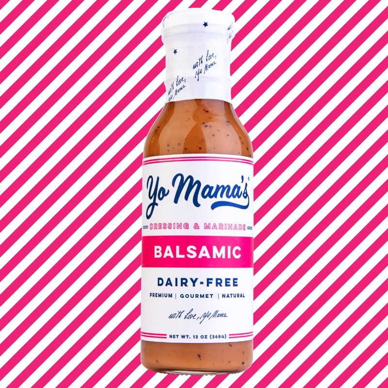 Yo Mama's Foods Gourmet Honey Balsamic & Asian Sesame Dressing