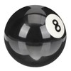 Kisangel Billiards Black Cue Ball Billiards Pool Balls 8 Billiard