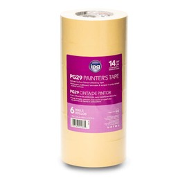 IPG 24R PG29 Delicate Surface Masking Tape, 1.88" x 60 yd, Tan, 6 Pack