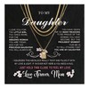 Embtrem To My Daughter - Collar de mamá con dije