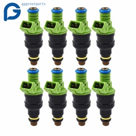 greatparts 8pcs 42lb 440cc EV1 Fuel Injectors For GMLS1 Ford Mustang SOHC DOHC 0280155968
