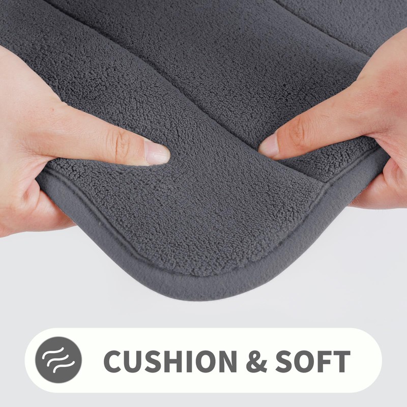 Yimobra Memory Foam Bath Mat Large Size, 92 x 61