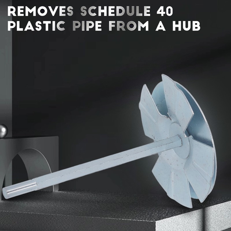 Plumbing Fitting Saver Bit Socket 1/4in Power Drill Pipe Reamer