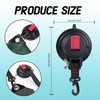 Pack of 2 Suction Cup Camping, Large Suction Cup Hooks,