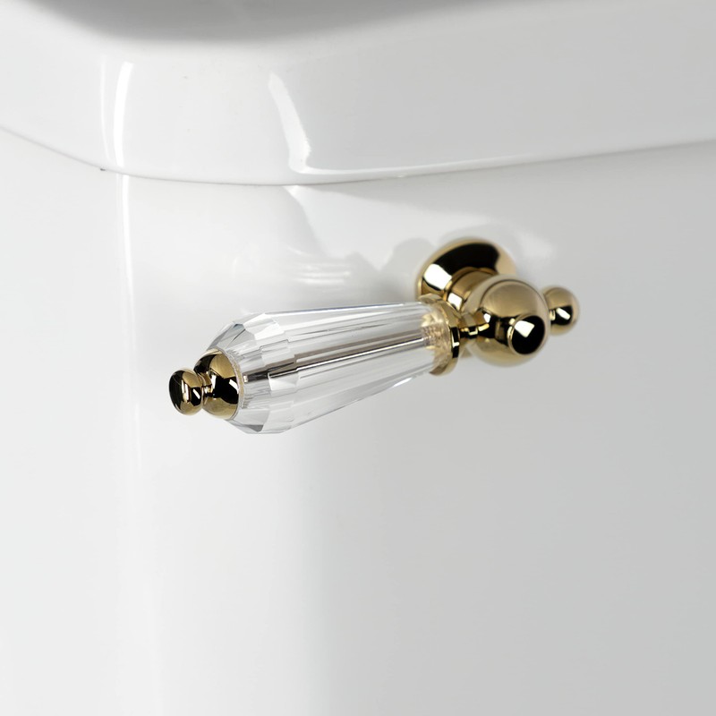 Kingston Brass KTWLL2 Wilshire Toilet Tank Lever, Polished Brass 12.31
