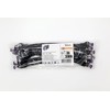 1aTTack.de 10x 0.25 M CAT7 Netzwerkkabel - 10 Gigabit -