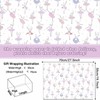Sanixn 12 Sheets Ballerina Wrapping Paper Ballet Dancers Butterfly Printed