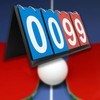 GOGO 4-Digital Portable Tabletop Scoreboard/Score Flipper 0-99