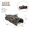 fazhongfa Reptile Hide Tree Trunk Lizard Snake Gecko Axolotl Spider