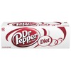 Diet Dr Pepper, 12 fl oz cans, 12 count