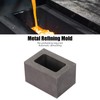 Rectangular Graphite Ingot Mold Jewelry Metal Refining Mould Crucible for