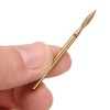 sourcing map 5pcs 200-230 Grits Diamond Grinding Bit 2.5mm Oval