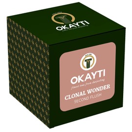 OKAYTI Tea Garden Darjeeling 2024 Summer Tea Picked Clonal Wonder Second Flash/Tea Leaves (3.5 oz (100 g)