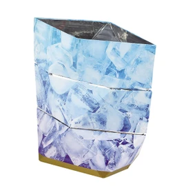 Pearl Metal Cold Insulated Lunch Bag, Blue, Cold Club D-1033