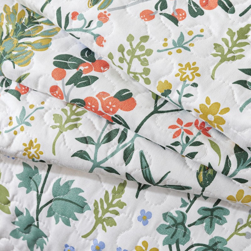 HoneiLife Queen Quilt Bedding Set - 3 Pieces Microfiber Quilt