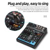 Depusheng M4 Professional Audio Mixer Sound Card Console Interface System