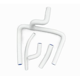 Silicone Radiator Y Hose for 2002-2008 Honda CR250R CR250 2003 2004 2005 2006 2007 (White)