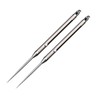 Set of 2 Telescopic Toothpick Holder Titanium Alloy Picnic Toothpick