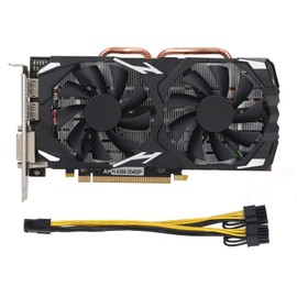 Gucagle Radeon RX 580 8GB GDDR5 Graphics Card Dual Fan DP HDMI DVI Output